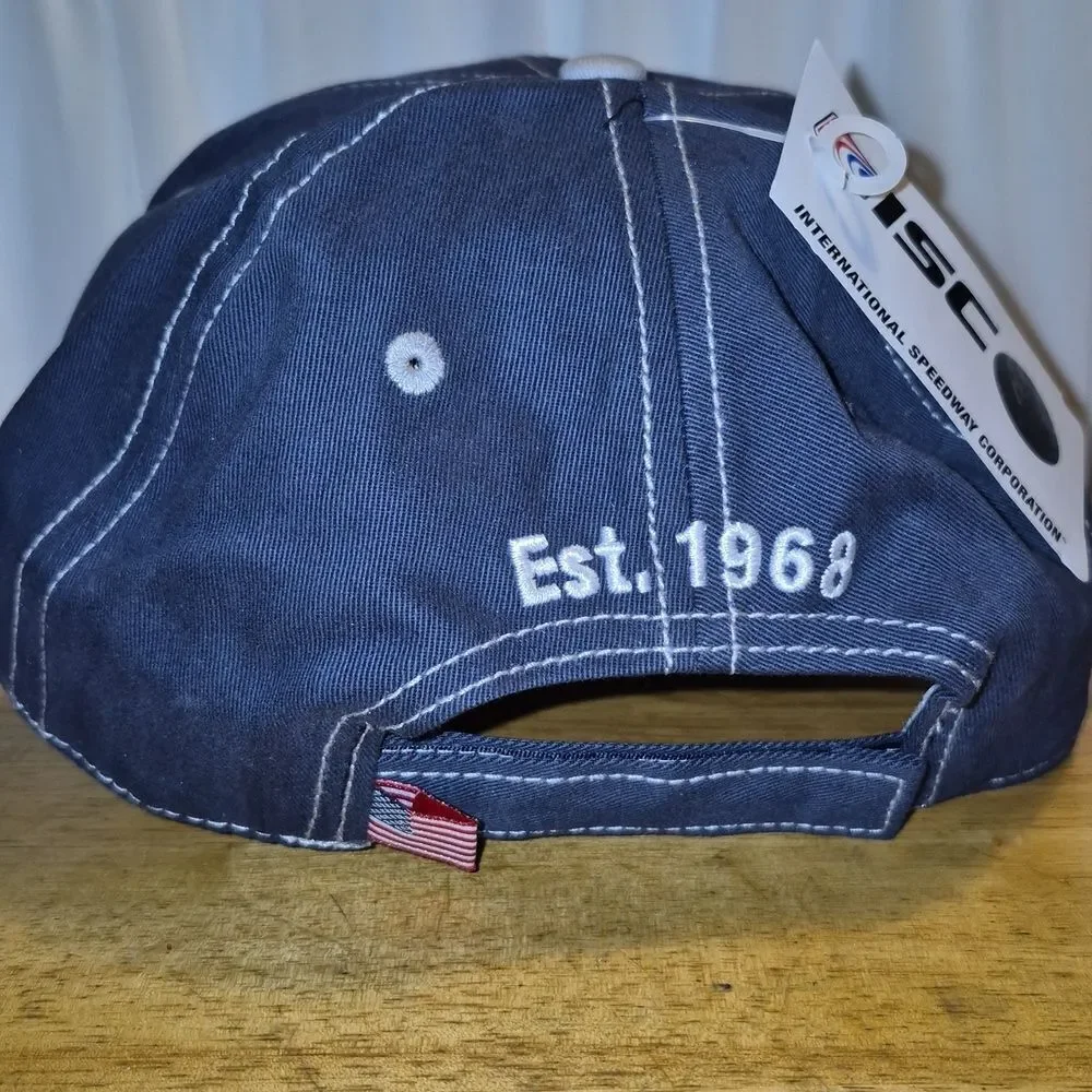 Michigan International Speedway Blue Velcroback Hat - New